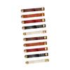 Angoily 10pcs Leather Cable Straps Clip for Cord Organizing Handcrafted Cord Winder view 1