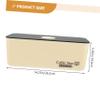 Angoily Cord Management Box Stylish Cable Organizer for Compact Wires Storage Integrated Outlet for Desks and Living Rooms view 2