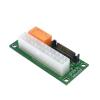 DASEB 24Pin to 4Pin/SATA Molex Synchronous Dual PSU Power Supply Sync Adapter Card ATX Add2psu for Mining(10pcs to sata Green) view 1