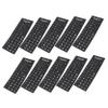 HOMSFOU 10sheets Alphabet Stickers Computer Keyboard Replacement Stickers Easy Apply Letter for Keyboard Multi-Language view 1