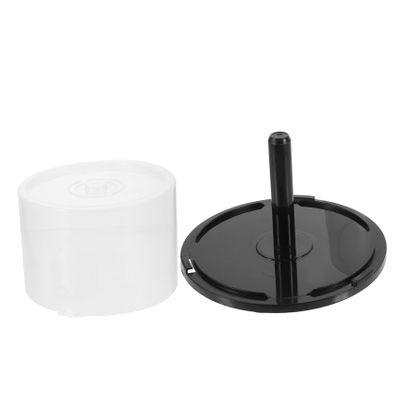 HOMSFOU 2pcs Cd Storage Bin Cd Holder Dvd Storage Case Plastic Organize Collection