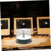 HOMSFOU 2pcs Cd Storage Bin Cd Holder Dvd Storage Case Plastic Organize Collection view 3