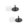 HOMSFOU 4pcs Cd Dvd Storage Holder Cd Storage Case Dvd Wall Shelf Cabinet Easy Access view 1