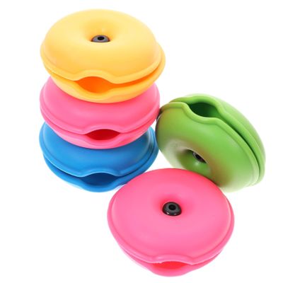 Angoily 5pcs Colorful Turtle Shape Cable Organizer Wire Protectors for Data Cables Earphones and Headphones Portable Storage Reels Random Colors