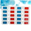 Angoily 50pcs Paper-Framed Glasses Lenses and Home Use Lightweight Stereo Eyewear for Movies Games and Videos view 3