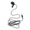 Angoily Lavalier Clip Microphone Smartphone Mic for Recording Interviews Podcasts and Lectures and Easy to Use Tiny Lapel Microphone Black view 1