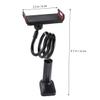 Angoily 360degree Flexible Phone Stand for Bed Desk Rotating Tablet Holder Strong Clamp Mobile Phone Bracket view 2