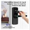 FGCJFG Tuya WiFi Digital Electronic Lock Smart Door Lock House with Password Biometric Fingerprint Door Lock APP Remotely(22x180) view 4