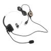 Angoily Wired Computer Headset with Mic Lightweight Single-Ear Earphone for Call Centers Online Courses and Skype Chats Comfortable and Functional Design Black view 1