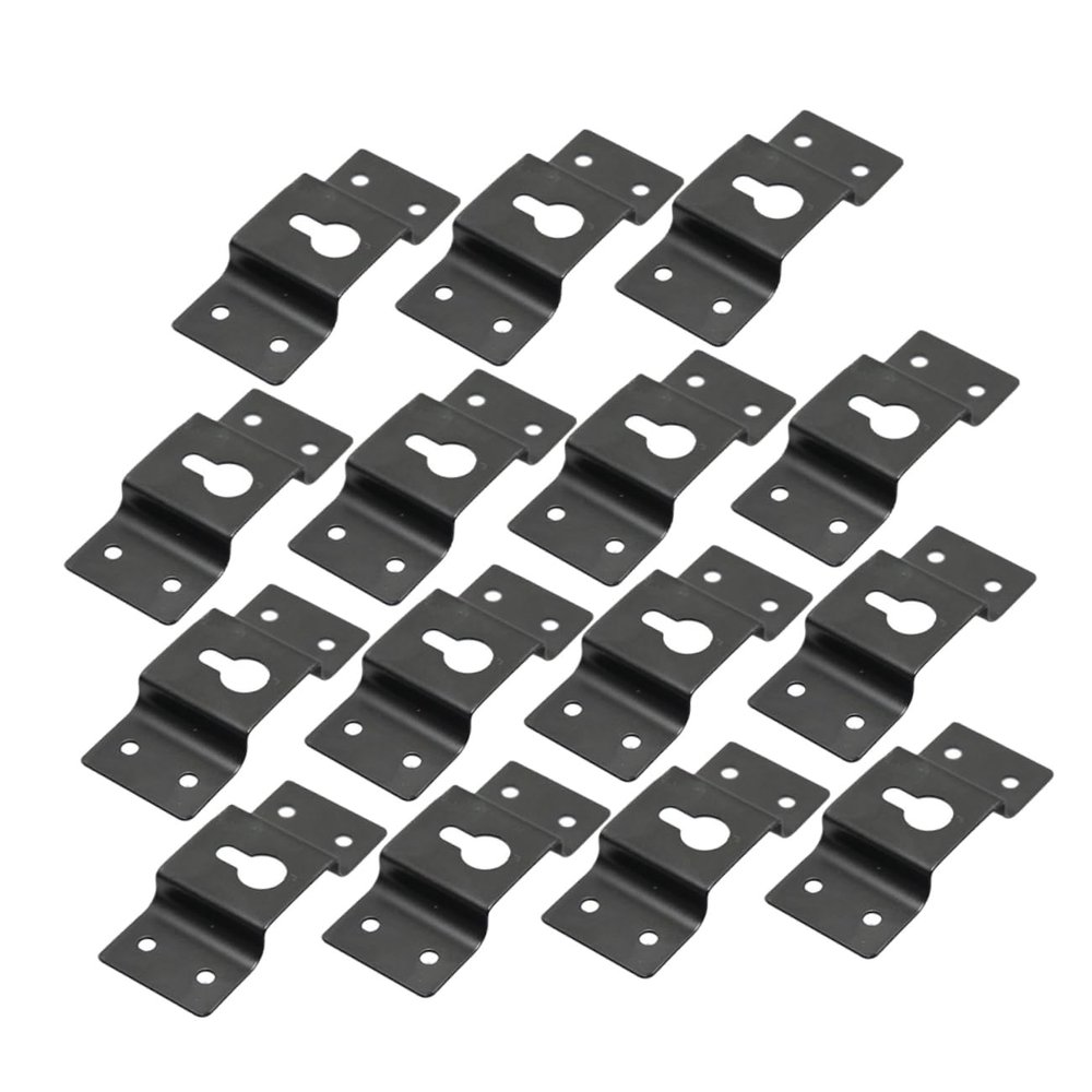 Angoily 30pcs Speaker Hanging Connector Wall Hanger Hooks for Audio Speaker Mounting Brackets