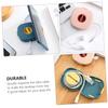 Angoily 4pcs Charging Cable Storage Box Cord Organizer Cable Management Winder view 4
