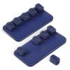 Angoily 2 Sets Magnetic Cord Holder for Desk Cable Management Cable Sleeves Cord Organizer Detachable Magnets for view 1