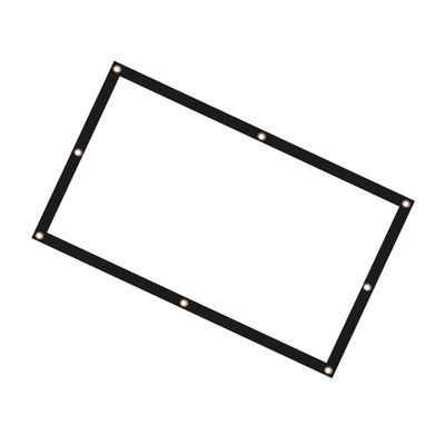 Angoily Portable Foldable Projector Screen High-Definition Anti-Crease Material for Indoor and Outdoor Use for Home Theater Camping Parties and Classrooms