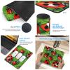 YAGEZI Red Ladybug Mousepad,Non-Slip Rubber Base,Washable Game Mousepad.Suitable for Office,Laptop and Home.Multiple Sizes view 3