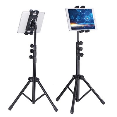 Angoily Creative Laptop and Phone Bracket and Tripod for Desktop Use Compatible Devices Black