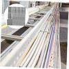 Angoily 20pcs Hook and Wire Ties Cable Fasteners for Organizing Cords and Bundling Cables Black view 4