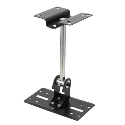 Angoily 1pc Adjustable Loudspeaker Wall-Mounted Storage Rack Multi-Functional Audio Bracket for Home Theater Surround Easy Installation