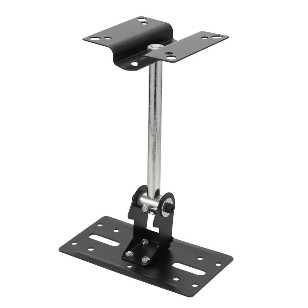 Angoily 1pc Adjustable Loudspeaker Wall-Mounted Storage Rack Multi-Functional Audio Bracket for Home Theater Surround Easy Installation