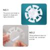 Angoily 6pcs Cord Fixer Cable Management Organizer for Home Office Compact Table Cord Holders for Chargers and Wires Easy to Use and Store view 3