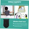 RORPOIR 3pcs Safety Lock for Boys and Girls Childproof Door Lock Boy Girl from Opening Window view 4
