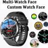 4G SIM Card Smartwatch, 1.39" Round Screen/Dual Camera/with Heart Rate/Ultra Thin Body/NFC Positioning, Gifts for Men view 3