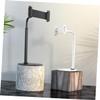 Angoily 1pc Adjustable Telescopic Phone Stand for Tablets and Mobile Phones for Home Office and Outdoor Use Black view 2