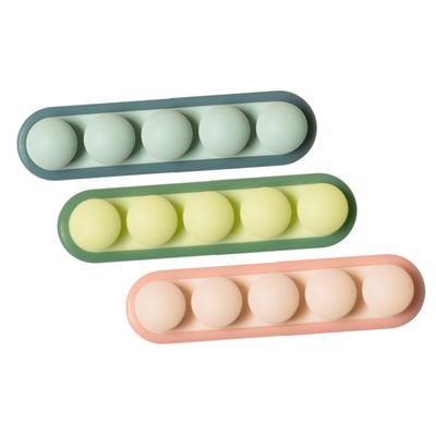 Angoily 3Pcs Silicone Cable Organizer Self-Adhesive Data Cable Holder for Clean Desktop Bright Color USB Cable Winder for Office Home Study and More