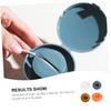 Angoily 4pcs Rotatable Cable Organizer Cable Clip Holder for Headphones Chargers USB Cords Compact and Transparent Design Orange Desk Office Home Use view 2