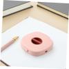 Angoily 4pcs Cord Winder Organizer for Earphone and Data Cables Compact and Durable Cable Management White and Pink for Use view 3