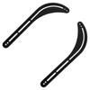 Angoily 2pcs Soundbar Mount Bracket Tv Soundbar Hanger for Under Installation Material Load Capacity view 1
