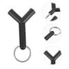 Angoily 3pcs Headphone Jack Splitter y Shape Audio Splitter for Headphones Audio Adapter view 3