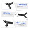 Angoily 3pcs Headphone Jack Splitter y Shape Audio Splitter for Headphones Audio Adapter view 4