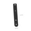 Angoily 6pcs Leather Cord Buckle Ties for Cable Organizer Data Line Leather Management view 2