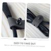 Angoily 6pcs Leather Cord Buckle Ties for Cable Organizer Data Line Leather Management view 4