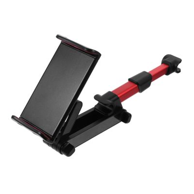 Angoily Car Headrest Stand for Phone Aluminum Alloy Foldable Long Pillow Mount Movie Viewing