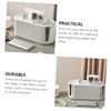 Angoily Sturdy Power Cord Organizer Wire Socket Board Box Cable Storage Box Cord Organizer Storage view 3