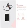 Angoily 24pcs Cow Leather Cord Organizers Durable Earphone Winders Usb Cable Clips for Efficient Cable Management Short Long Black Brown Straps view 3