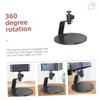 Angoily Adjustable Projector Stand Gimbal Projector Mount for Home Office and Event Use Stable and Non- Design for Optimal Viewing Angles view 3