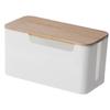 Angoily Cord Organizer Box Case Cover Stylish Storage for Charging Cords for Home Office Use view 1