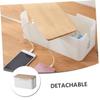 Angoily Cord Organizer Box Case Cover Stylish Storage for Charging Cords for Home Office Use view 3