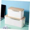 Angoily Cord Organizer Box Case Cover Stylish Storage for Charging Cords for Home Office Use view 4