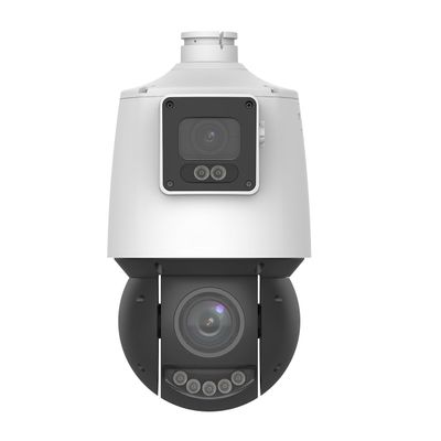 Pro-VS 4MP Dual Lens PTZ Camera, 4" 25x 4MP PTZ, 4MP Fixed Lens, 2688x1520@30fps, 0.003 Lux, 4.8-120mm, 25x Zoom, 120dB WDR, IP67, IK10, 330ft IR, Auto Tracking