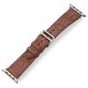 Handcrafted Alligator Leather Watch Straps  Unique Grain, Genuine Leather Bands for Apple Watch Series 1-9 & SE  Premium Accessories for 38-49mm Models (Brown, Apple Watch Ultra 49mm) view 4
