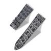Handcrafted Alligator Leather Watch Straps  Unique Grain, Genuine Leather Bands for Apple Watch Series 1-9 & SE  Premium Accessories for 38-49mm Models (Sea Foam, Apple Watch Ultra 49mm) view 3
