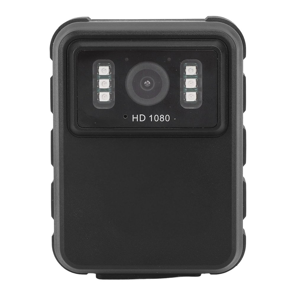 EBTOOLS Body Camera, 1080P Portable Body Mounted Camcorder with Night Vision, 130 Wide Angle, Loop Recording, Wearable Video Recorder for Law Enforcement (128GB)