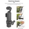 Yunseity Dual Cold Shoe Mount Camera Extension Adapter, Compact and Lightweight Design, Construction for Osmo Pocket 3 with Multiple Mounting Options view 4
