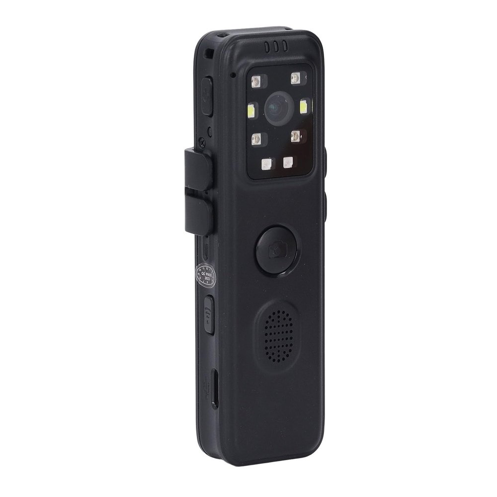 Action Camera 1080P HD Loop Recording Wearable Video Recorder with Back Clip for Outdoor Sports Security Guard Utilize