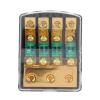 Acouto ANL Fused Distribution Block, 60 Amp Car Audio Power Distribution Block with Copper Alloy Construction, 0/2/4 AWG Input and 4/6/8 AWG Output (4 Way) view 2
