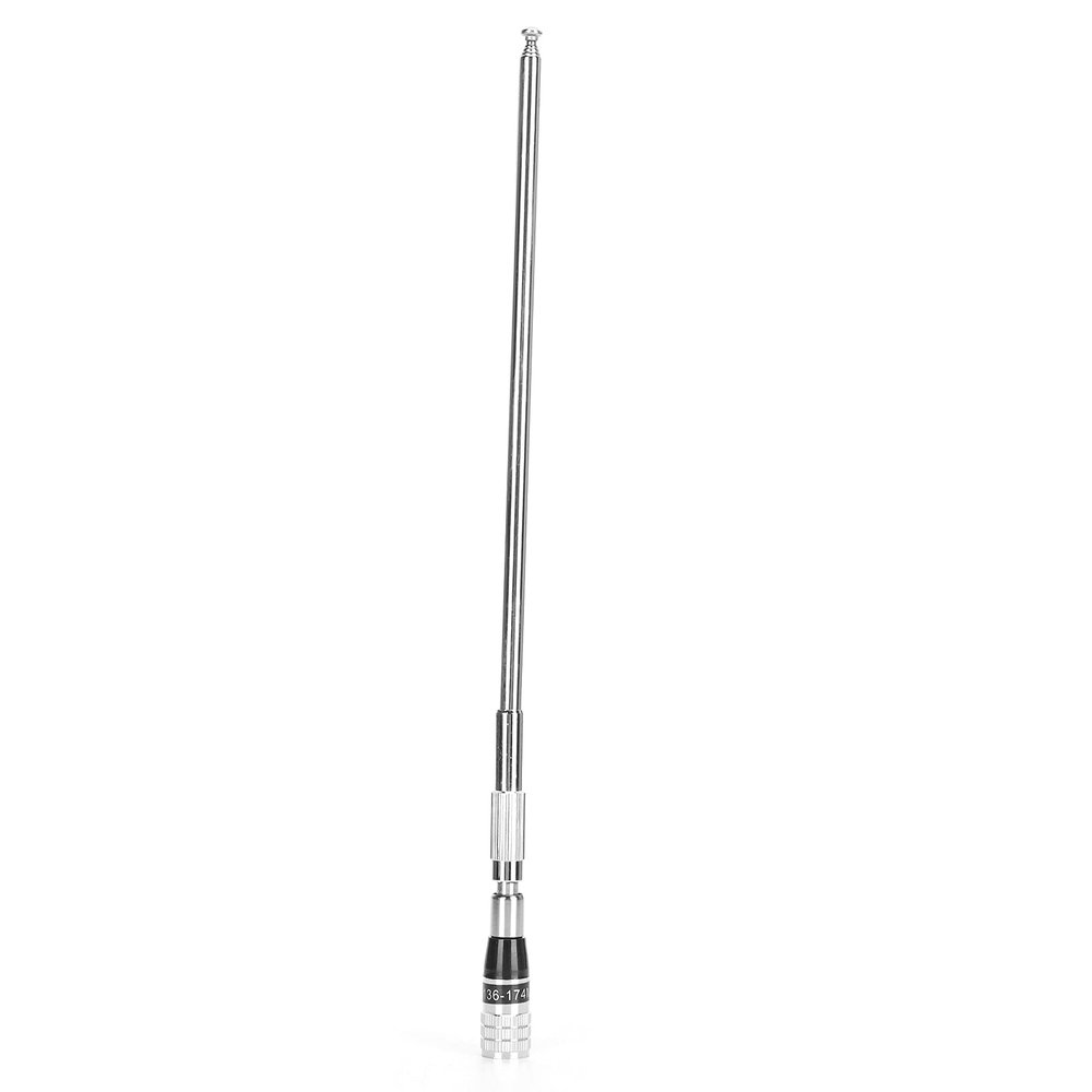 GOTOTOP Flexible Antenna, High Gain Foldable Telescopic Antenna for 100 50/320 220 430 / Alpha100 Handheld, Metal Material, Extends from 25cm to 108cm