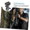 MOLUCKFU Flash Bracket Light Stand Adapter Plastic Flash Lamp Holder Multi-Directional view 2